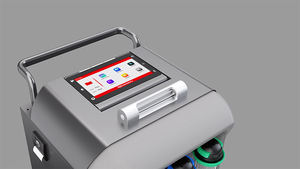 X-568 de récupération d'huile de réfrigérant et de compresseur d'automobile et machine de recharge avec la fonction de nettoyage/machine de récupération de gaz R134a - Product Image 3