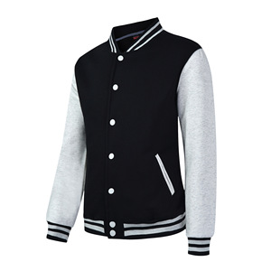 เสื้อแจ็คเก็ตเบสบอลผู้<span class=keywords><strong>ชาย</strong></span>ทรงสลิมสไตล์ฮิปฮอป <span class=keywords><strong>Kpop</strong></span> ระบายอากาศได้ดี รุ่นคลาสสิค ไซส์ XXL สำหรับผู้ชาย - Product Image 6
