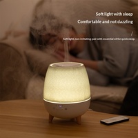 Diffuseur d'arômes ultrasonique en textile, humidificateur silencieux de bureau, diffuseur de parfum d'huiles essentielles pour la maison et la chambre