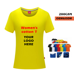 Camiseta Deportiva Informal de Manga Corta de Algodón para Mujer, Ropa Deportiva para Gimnasio y Fitness, Venta al Por Mayor - Product Image 4