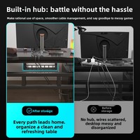 Bureau d'ordinateur Tianyi DNZ-001 pour e-sport, en bois avec texture fibre de carbone, idéal pour le travail prolongé, les locations et le streaming en direct, fabriqué à Hebei