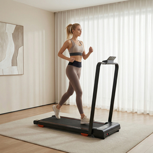 Tapis Roulant Elettrico Portatile per Uso Domestico con Display LED, Pieghevole, Wireless, Capacità 100kg, in Acciaio e ABS - Product Image 5