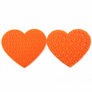 New Eco-Friendly Heart-Shaped Slow Dispensing Dog Lick <b>Mat</b> Made From Silicone - Product Image 5