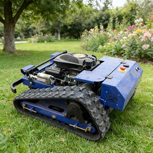 Produits de fabricant <span class=keywords><strong>professionnel</strong></span>, prix chinois, tondeuse robot à rouleaux RC, coupe-herbe, robot à essence, télécommandé, autopropulsé - Product Image 5