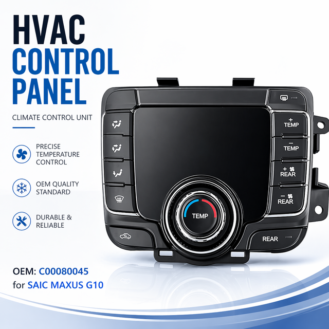 OEM HVAC Control Panel C00080045 AC Control Module for SAIC MAXUS G10 Climate Control Unit