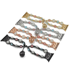 Gemas de moda de acero inoxidable y correa de reloj apple watch banda iwatch series5 <span class=keywords><strong>4</strong></span> 3 2 1 - Product Image 2
