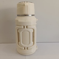 Thermos en acier inoxydable avec poignée et couvercle, isolation de 24 à 36 heures, pot de voyage portable pour le sport en plein air, 1300 ml, personnalisable