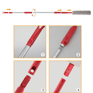 Plumeau-plumero plegable de microfibra reutilizable para el hogar, plumero plegable para la limpieza del hogar - Product Image 4