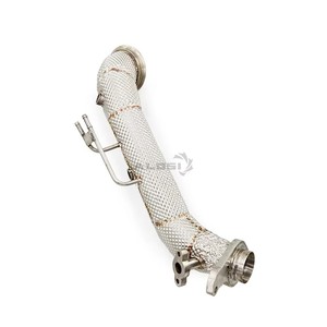 Tuyau de descente pour <span class=keywords><strong>Suzuki</strong></span> <span class=keywords><strong>Swift</strong></span> 1.4T 2012-2021, échappement en acier inoxydable 304 de 1,5 mm d'épaisseur, <span class=keywords><strong>performance</strong></span> directe avec catalyseur isolé - Product Image 4
