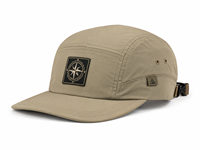 Gorra de béisbol de 5 paneles con tela de secado rápido, parche de brújula y forma de camper para minoristas de aventuras, etiqueta personalizada, para todas las estaciones.