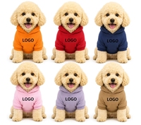 Sweat à capuche personnalisé pour animaux de compagnie, vêtements d'hiver pour chiots, manteau doux et confortable pour chien