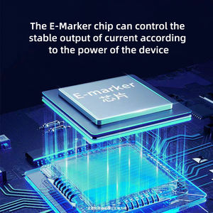 Xput Full-fonction 80Gbps PD 240W Double USB Type C Charge Super Rapide USB 5 Câble Thunderbolt 5 USB5 Compatible avec USB4 <span class=keywords><strong>USB3</strong></span> - Product Image 2