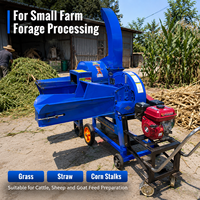 Machine à couper le fourrage 9Z-2.5Z, à essence, pour l'alimentation des bovins et des moutons
