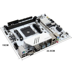 JGINYUE AM4 M-ATX B450M-PRO <span class=keywords><strong>Motherboard</strong></span> ARGB mendukung <span class=keywords><strong>AMD</strong></span> Ryzen R3 R5 R7 1/2/3/4/5th prosesor CPU DDR4 RAM memori dual channel - Product Image 5