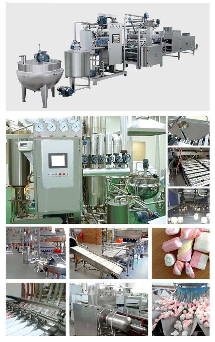 OC-MH600 Automatic Soft Candy Making Machine Production Line/Jelly Candy Machine/Cotton Candy Production Line