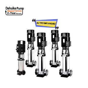 Pompa Multistadio in Acciaio Inox CDLF 380V 5.5kW per Irrigazione, Sistema di Approvvigionamento Idrico per Terreni Agricoli ad Alta Portata - Product Image 1