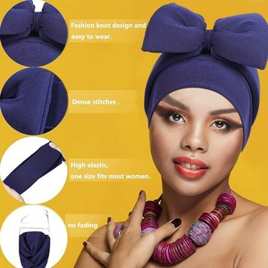 2025 derniers bonnets personnalisés avec logo pour cyclisme Ski affaires ou pêche <span class=keywords><strong>Bonnet</strong></span> cheveux <span class=keywords><strong>Hijab</strong></span> Protection avec ornements nœud papillon - Product Image 4