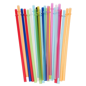 Pailles réutilisables en <span class=keywords><strong>acier</strong></span> inoxydable brossé de 6 mm, écologiques, accessoires de bar pour fêtes et mariages avec logo personnalisé - Product Image 1