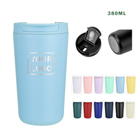 Bouteille de café isotherme en acier inoxydable de 380 ml – Gobelets personnalisés en gros pour événements et cadeaux