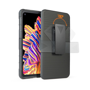 Étui de protection <span class=keywords><strong>5</strong></span> en 1, étui combiné avec clip de ceinture pour Samsung <span class=keywords><strong>XCover</strong></span> <span class=keywords><strong>Pro</strong></span> avec support de voiture magnétique - Product Image 3
