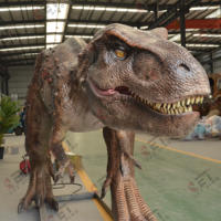 Modèles de dinosaures grandeur nature, modèle animatronique de T-REX, dinosaure de 6,5 m, T-REX électrique, dinosaure réaliste de grande taille