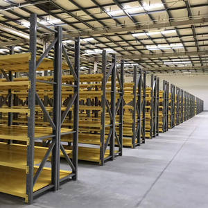 5-שכבה תעשייתית מתכת אחסון מדפים מתכוונן מחסן מרסק ארוך טווח אחסון המפעל מדפי פלדה - Product Image 4
