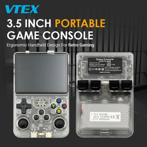 3.5" Gaming Console RK3326 <strong>Game</strong> Machine 3000mAh Battery Type C OTG 3.5mm Headphone <strong>Jack</strong> Transparent Prison <strong>Game</strong> Console - Product Image 1