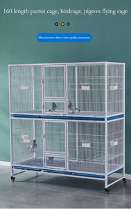 <span class=keywords><strong>Volière</strong></span> Spacieuse Supérieure et Durable Anti-Rongeurs pour l'Observation des Pigeons en Couple et l'Élevage en Extérieur - Product Image 4