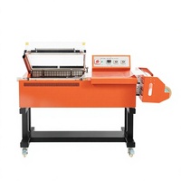 Machine d'emballage thermorétractable automatique avec fonctions de scellage et de découpe, compatible POF/PVC pour boîtes en carton et plastique