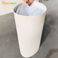 Panneau mural en PVC UV texturé effet marbre, format personnalisé 1220*2440mm*3mm, prix de gros, écologique, ignifuge et imperméable