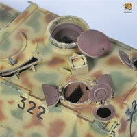 Tanque RC 2.4G de la Segunda Guerra Mundial, HOOBEN Alemán, Juego Completo 1/16, Jagdpanzer Ferdinand Elefent, Radio Control, Versión KIT con Funciones Completas