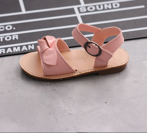 Sandalias de Verano para Niñas con Lazo y Logotipo Personalizado, Estilo Dulce, Zapatos para Niños, Sandalias Infantiles - Product Image 6