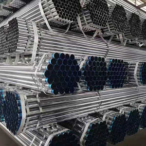 ท่อเหล็กชุบสังกะสีสูงมาตรฐาน ASTM A53 Gr.B Q355B S355JR พร้อมบริการขึ้นรูปร่องและเกลียว - Product Image 4