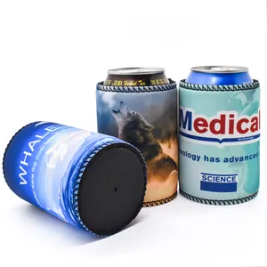 Espuma de neopreno Australia Stubbie Cooler Stubby Holder sin pegar con base Overlocker que cose Premium Stubby Holder