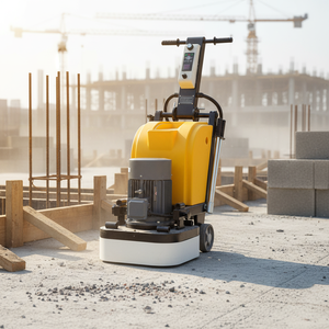 Meuleuse à béton sans poussière Merrock avec port d'aspiration, utilisation humide/sèche, polisseuse de <span class=keywords><strong>sol</strong></span> 5,5 kW 220 V/380 V, <span class=keywords><strong>entretien</strong></span> facile - Product Image 3