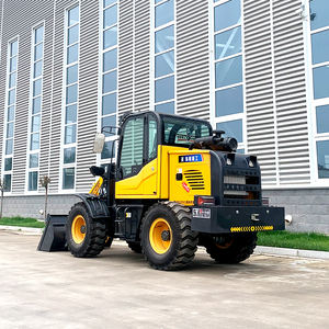 3ton Agrícola Micro Balde Mini Carregador de Rodas Frontal Pequeno Mini Pá Articulada Trator Carregador Motor Motor Core Sale - Product Image 6