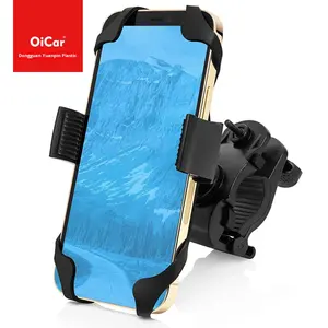 Szsmilin Best Choice correa de <span class=keywords><strong>soporte</strong></span> de teléfono de silicona <span class=keywords><strong>para</strong></span> ciclismo y motocicleta bicicleta <span class=keywords><strong>el</strong></span>éctrica <span class=keywords><strong>soporte</strong></span> de teléfono móvil duradero - Product Image 1