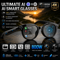 Gafas Inteligentes con IA de Última Generación 2026 con Cámara HD, Traducción en Tiempo Real y Asistente de Voz, Pedido al por Mayor para Importadores
