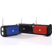 Haut-parleur solaire sans fil créatif, mini haut-parleurs portables de voyage avec lampe torche, radio FM, haut-parleur extérieur, lampe torche