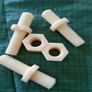 Nylon Hex Bolts And Nuts M10 Metric National Standard Customizable <b>Fasteners</b> - Product Image 2