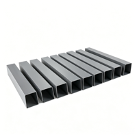 Système de déflecteurs en aluminium en U au design classique 50x100mm, insonorisant, ignifuge et décoratif pour hôpitaux
