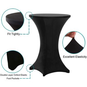 Funda de Mesa Personalizada GoldFlag de Spandex con Impresión Digital de Logotipo para Eventos, Regalos de Bienvenida Portátiles - Material Duradero, Precio de Oferta - Product Image 3