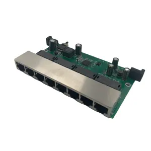 Wanglink POE и POE 12/24/48V 1-8Port коммутатора Ethernet 10/100 м 8 портов обратного POE коммутатор PCBA