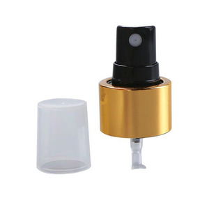 Tapa pulverizadora de plástico negra, dorada, plateada, morada y roja de fábrica, en color negro, para bocas 18/415 y DIN18 con sello de garantía - Product Image 3