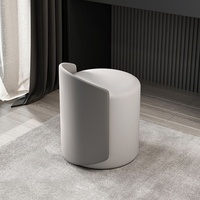 Tabouret de salon circulaire rotatif multifonctionnel pour la maison, idéal pour le maquillage et les salons de manucure