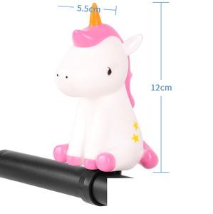Nouvel arrivage de <span class=keywords><strong>klaxon</strong></span> à air de bicyclette en caoutchouc souple de dessin animé de lapin de <span class=keywords><strong>canard</strong></span> d'ours pour le vélo d'enfants - Product Image 5