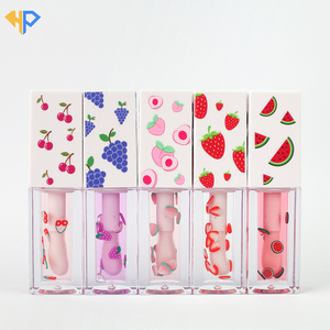 Aceite Labial Humectante con Espejo y Caja de Regalo en Forma de Corazón, Marca Privada, Logotipo Personalizado Disponible, Kit de Brillo Labial Vegano con Sabor a Frutas - Product Image 5