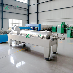 Snelle levering industriële horizontale schroefdecantercentrifuge voor palmolie en sojaboonolie voedselproductie - Product Image 6