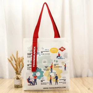 थोक चीन बोरी शॉपिंग बैग यात्रा कैनवास कस्टम हैंडबैग जिपर और नायलॉन पट्टा के साथ मोमयुक्त शोल्डरबैग टोट