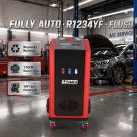 Máquina de Servicio de Aire Acondicionado Totalmente Automática GATmatic GM710A-YF, Recuperación, Recarga y Limpieza de R1234yf, Pantalla LCD, Impresión de Datos, 1.5CFM, 12cc, 1HP, Certificación CE